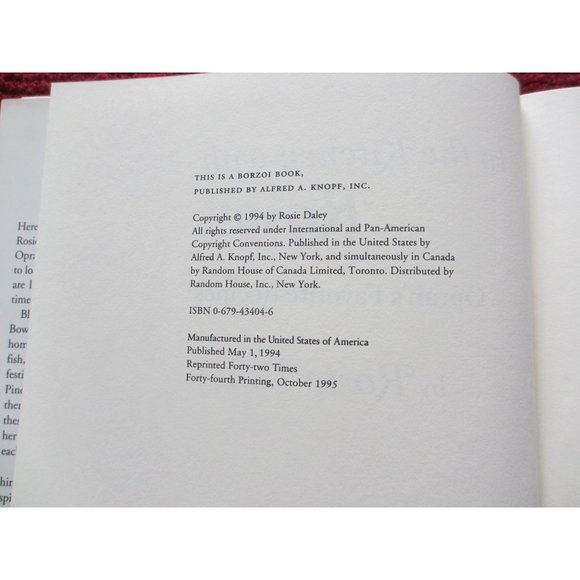 IN THE KITCHEN WITH ROSIE, OPRAHS FAVORITE RECIPES 1995 - Picture 2 of 5